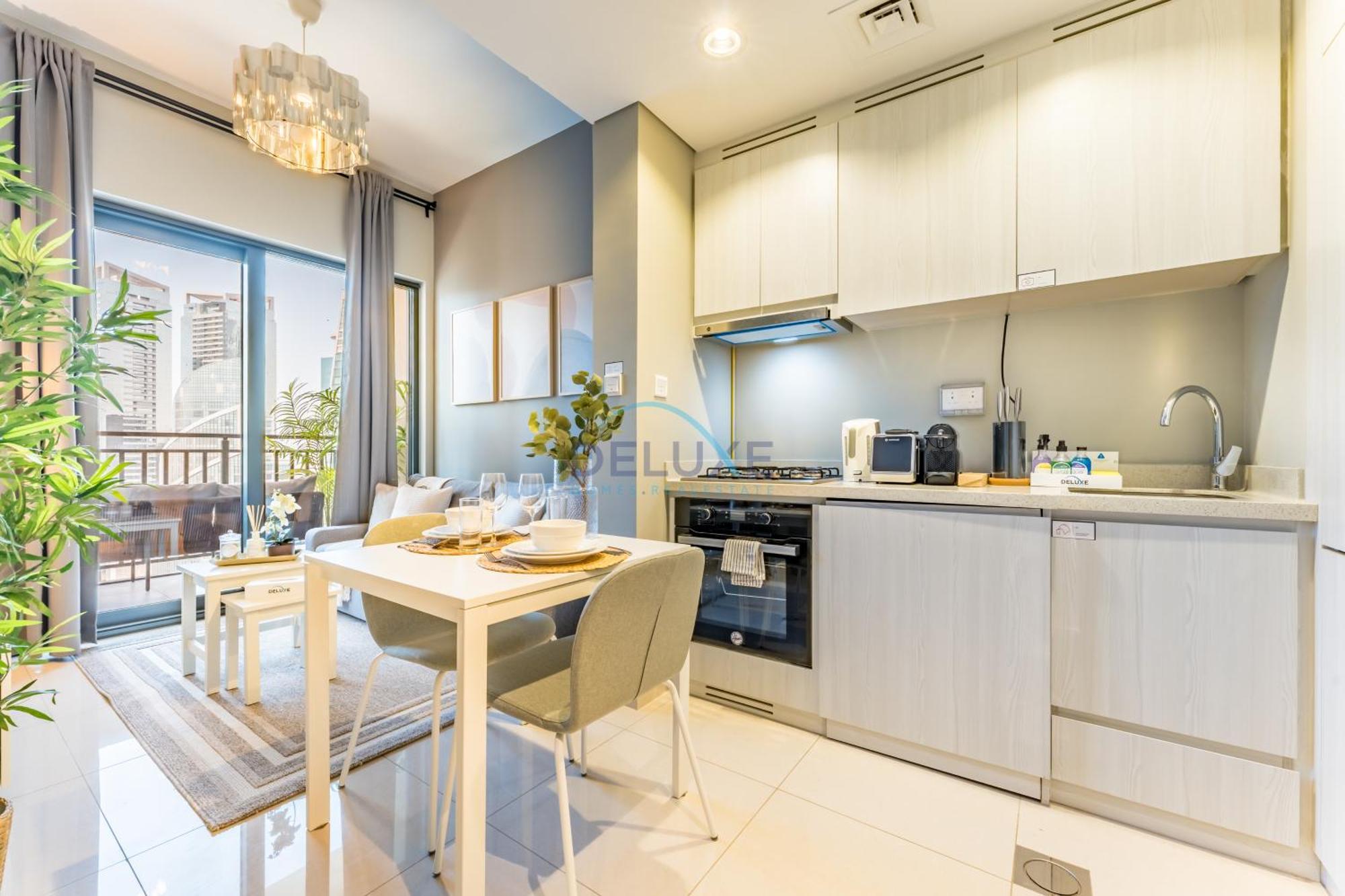 Views 1br With Balcony Near Water Canal, Zada Tower, Business Bay By Deluxe Homes *